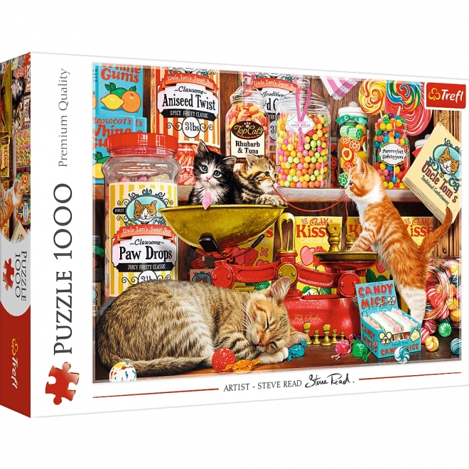 Puzzle 1000 dijelova Mačje Slatkiše