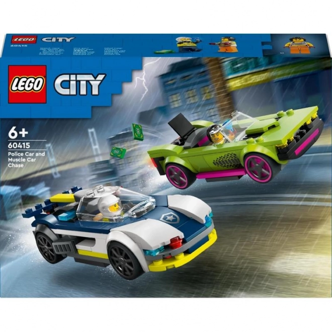 LEGO® City 60415 Potjera policijskog auta i sportskog automobila