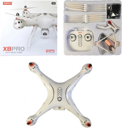 Daljinski upravljani dron Syma, bijela