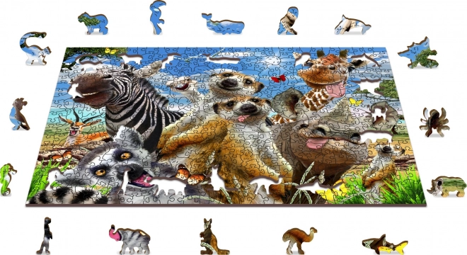 Wooden City drvene puzzle Dobrodošli u Afriku 505 dijelova