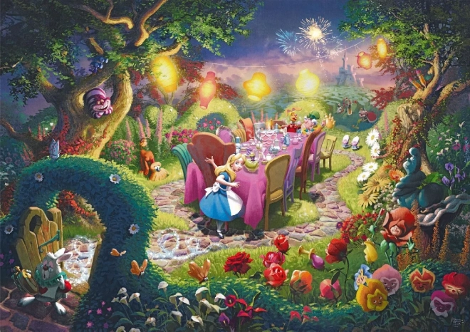 Puzzle Alisa u zemlji čudesa: Čajanka ludog klobučara 6000 dijelova