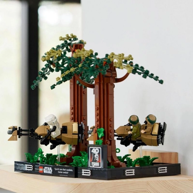 LEGO® Star Wars™ 75353 Jurnjava speederima na Endoru™ – diorama