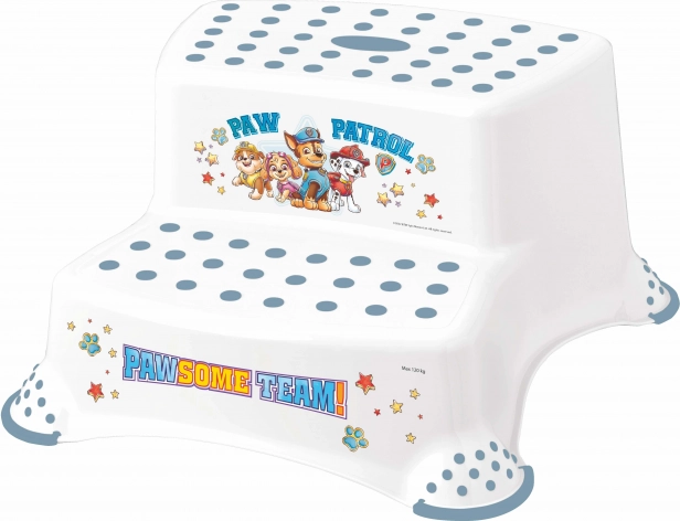 Dvostupanjaska stepenica za WC/umivaonik Paw Patrol bijela