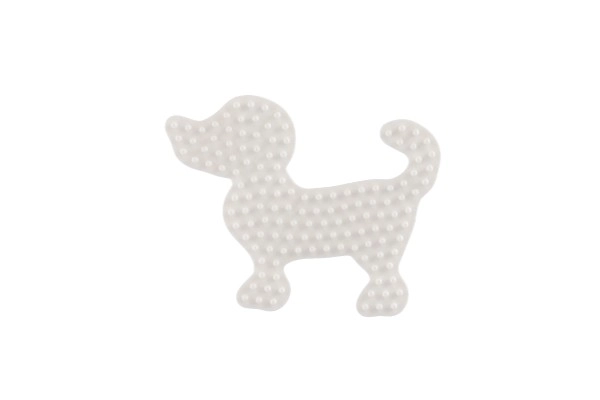 Podložak za peglačke perle Hama MIDI slon, pingvin, pas plastika 3 komada na karti 12x18x3cm
