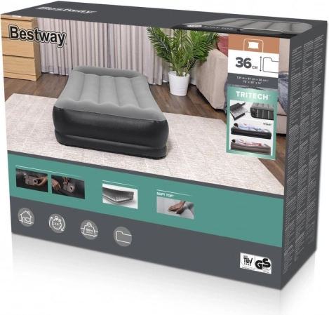 Nafukovací madrac s električnom pumpom 191 x 97 x 46 cm Bestway
