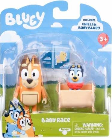 Set figurica Bluey 2 komada Baby Bluey i Chilli