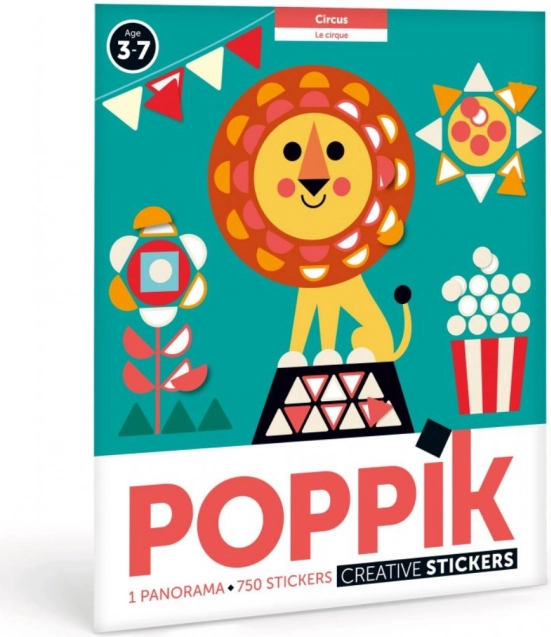 Samoljepljivi panoramatski cirkus od Poppik