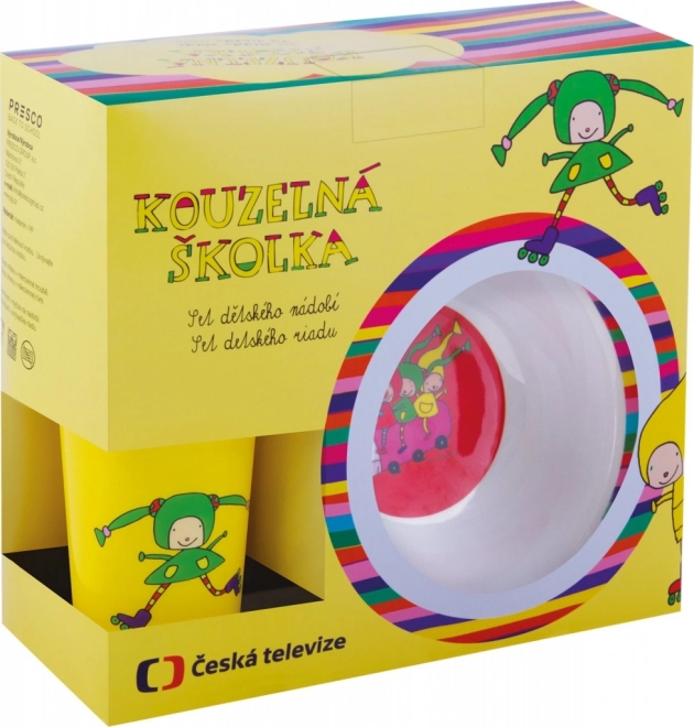 Dječje posuđe Čarobni vrtić