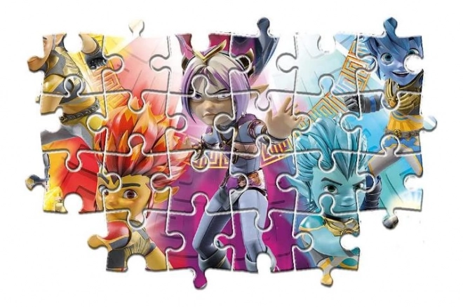 CLEMENTONI Puzzle Gormiti: Poslanici s Aoki MAXI 60 dijelova