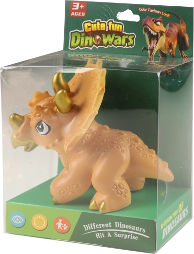 Smiješni dinosaurus Triceratops 13 cm