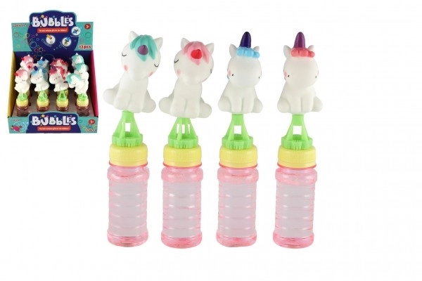 Bublifuk jednorog 18cm 4 boje