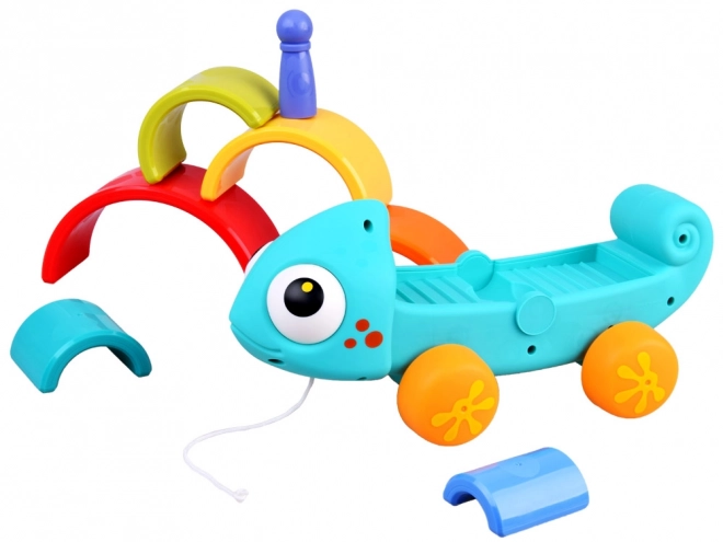 Montessori Dugin kameleon slagalica 18m+