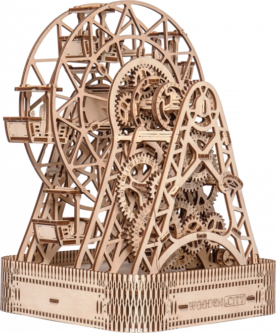 Drveni model ruskog kotača WOODEN CITY