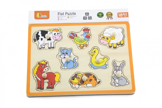 Drvene puzzle Farma životinja Viga