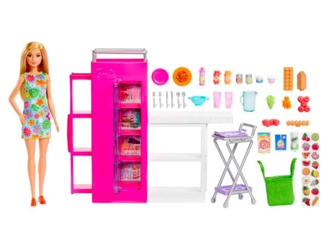 Barbie kuhinja sa smočnicom