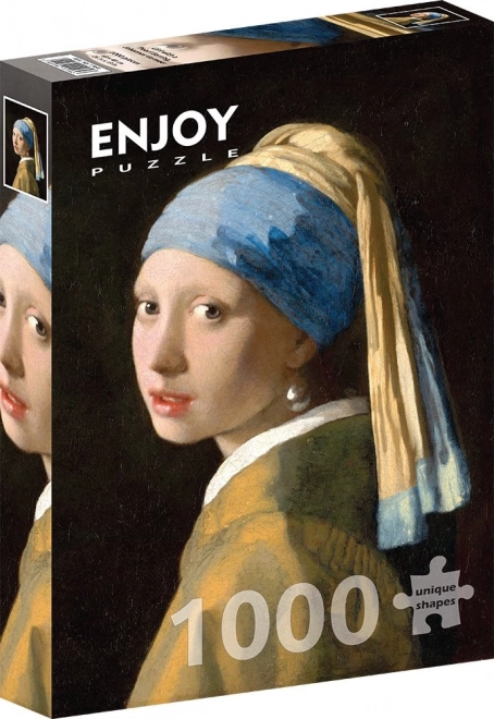 Puzzle Djevojka s biserom od Johannesa Vermeera 1000 dijelova