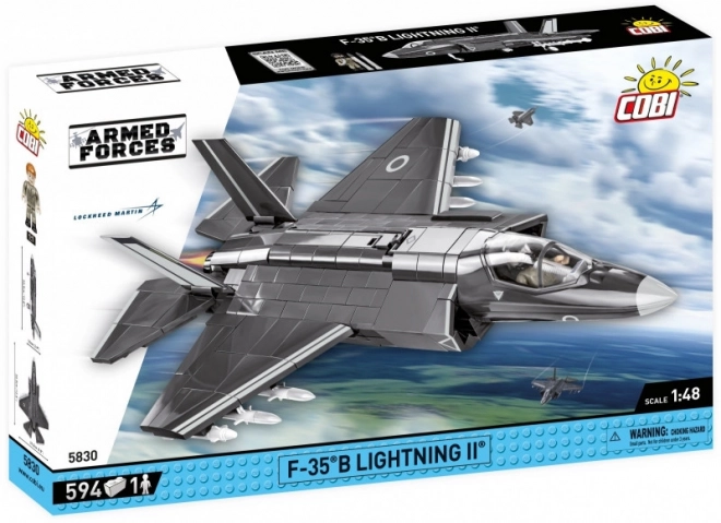Model borbenog zrakoplova F-35B Lightning II od kockica