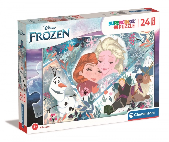 Puzzle Ledeno Kraljevstvo MAXI od CLEMENTONI - 24 dijelova