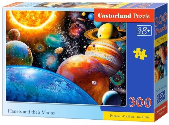 Puzzle planeti i njihovi mjeseci 300 komada