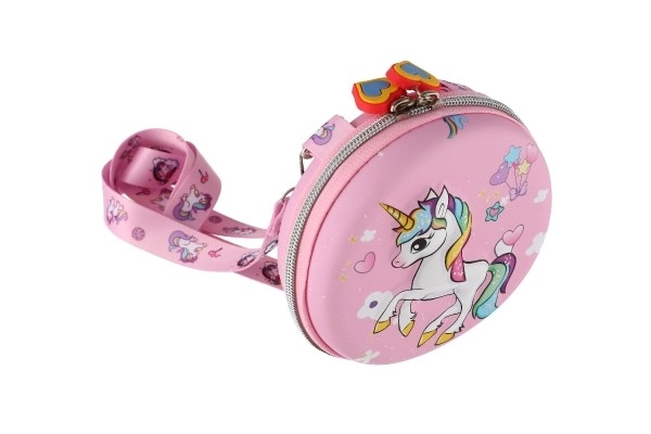 Torba/Novčanik jednorog dječji s vrpcom tkanina 14cm u vrećici
