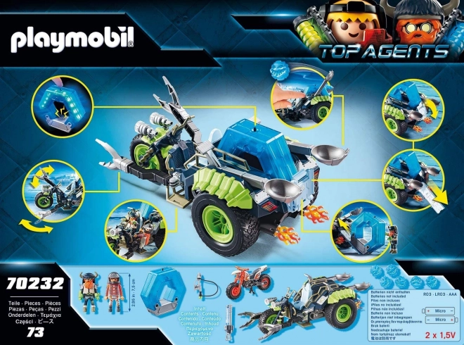 Playmobil Top Agents Arktički Pobunjenici Trikolka