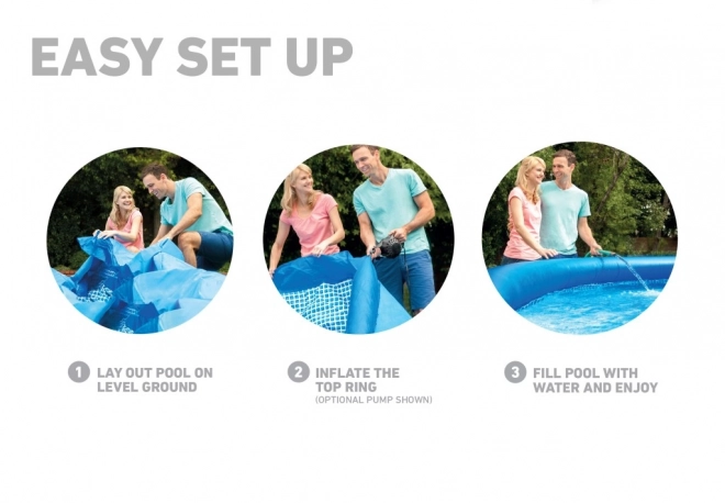 Napuhujući bazen Intex Easy Set 244x61 cm