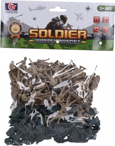 Set vojnika 200 kom 4 cm