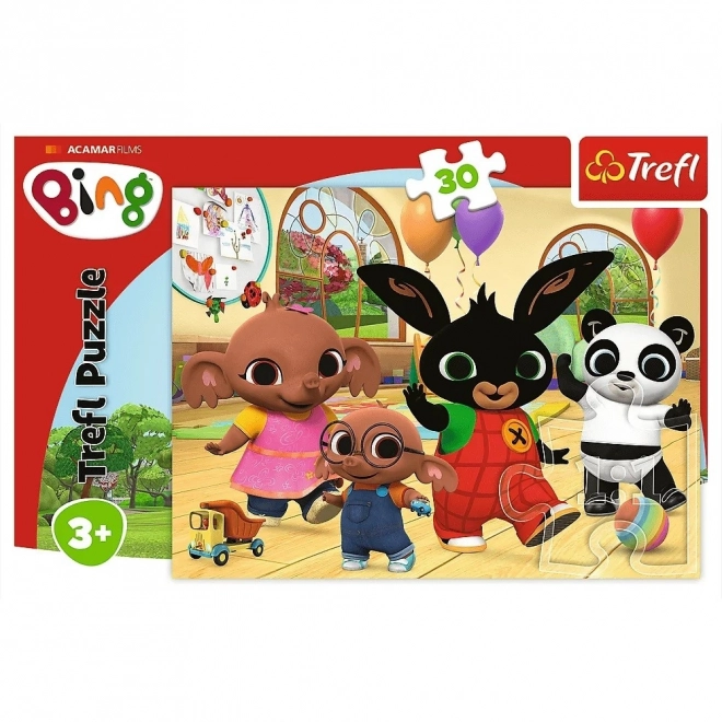 TREFL Puzzle Bing: Zabava 30 komada