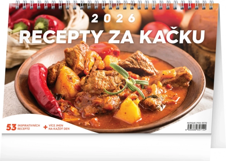 Stolni kalendar Recepti za sitniš 2026