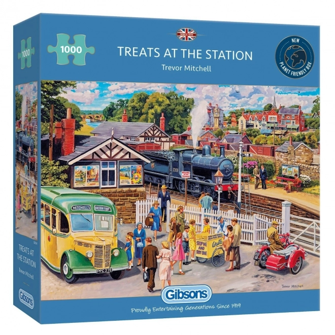 GIBSONS Puzzle Osvježenje na kolodvoru 1000 komada