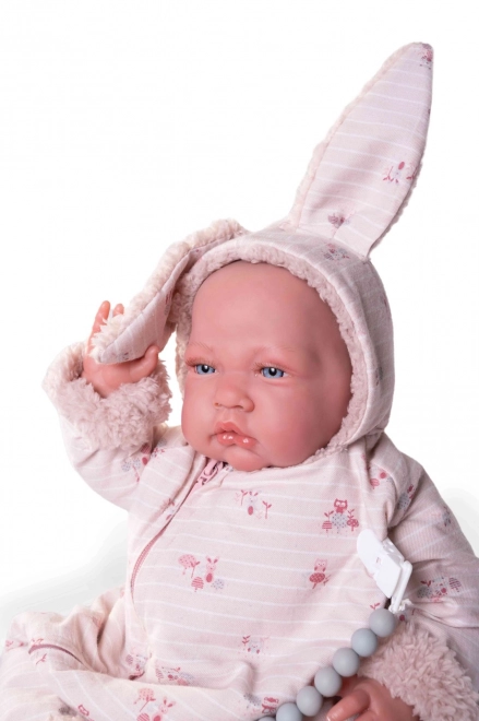 Antonio Juan 80110 SWEET REBORN ROĐENA - realistična lutka beba s mekim tekstilnim tijelom - 40 cm