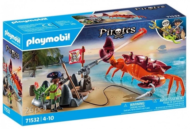 Playmobil Pirati: Bitka s ogromnim rakom