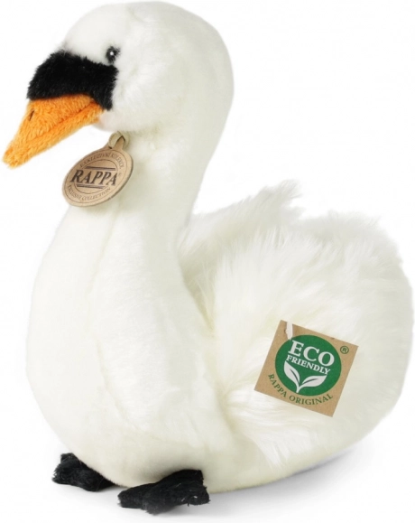 Plišana labud sjedeca 23 cm eco friendly