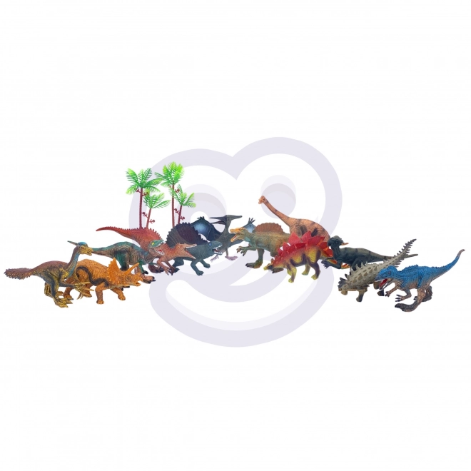 Set dinosaurusa XL s podlogom