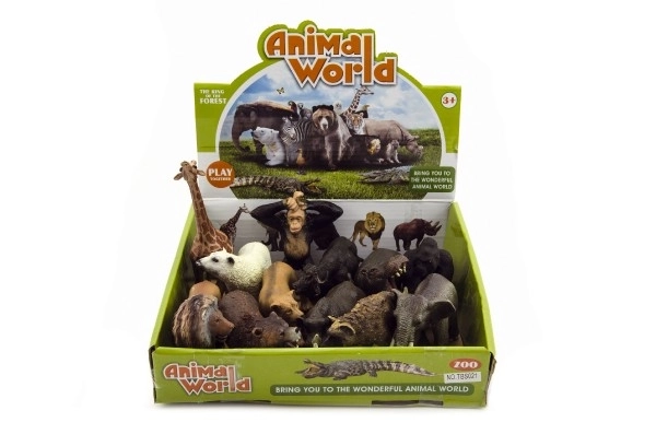 Safari ZOO životinje plast 10cm mix vrsta - 1 kom