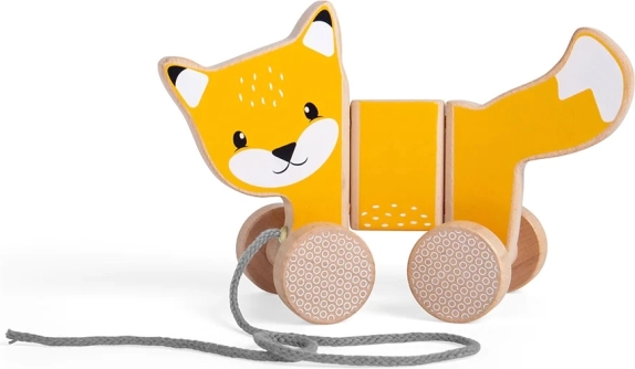 Povlačna lisica od FSC drva BIGJIGS TOYS