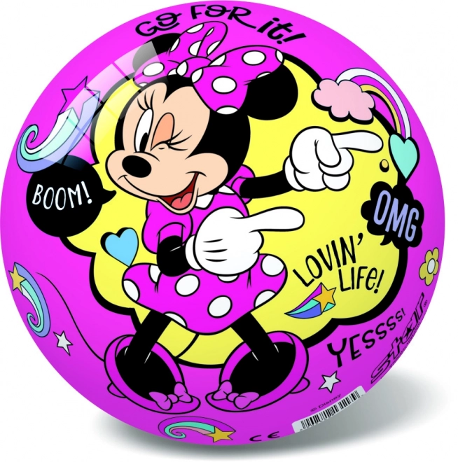 Lopta ružičasta i ljubičasta s Disney Minnie