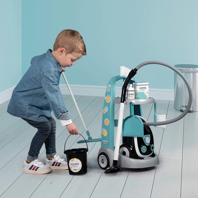 Smoby kolica za čišćenje s usisavačem za djecu