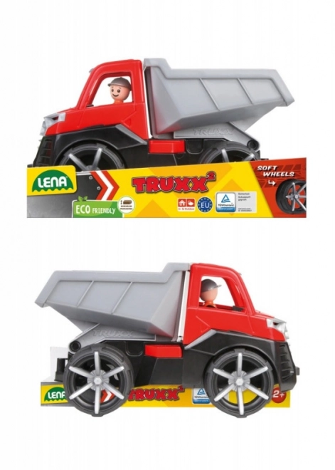 Auto Truxx 2 kamion kiperska plast 26cm s figuricom 27x15x16cm 24m+