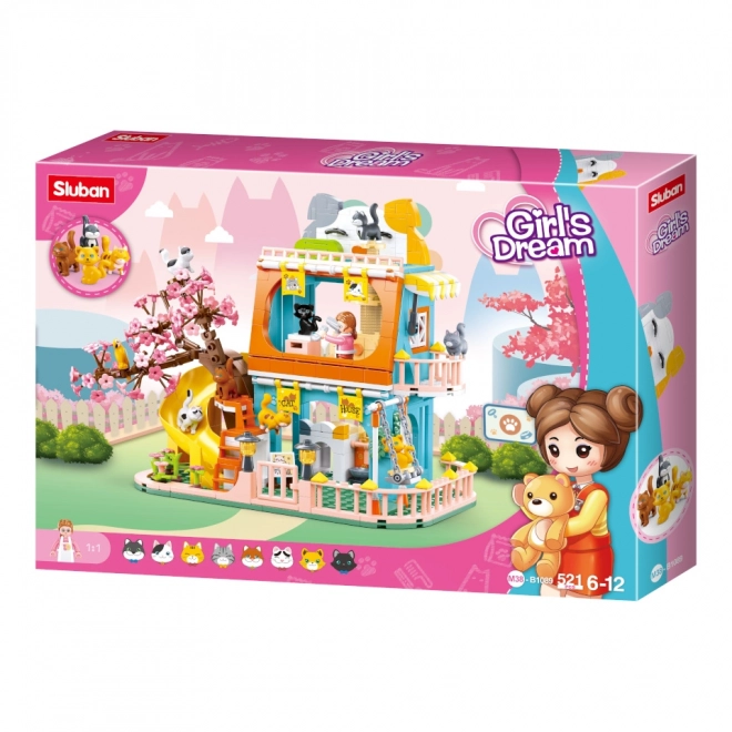 Sluban Girls Dream M38-B1089 Kuća s devet mačića