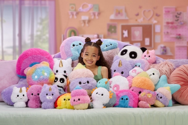 Plišana Veliki Fluffie Stuffiez - Dugine boje