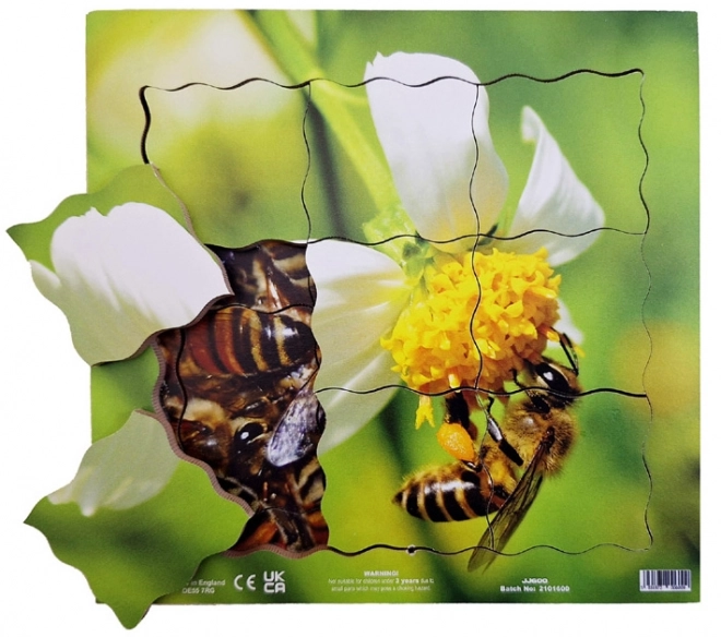 Just Jigsaws 600 Pčela – drvene složive puzzle