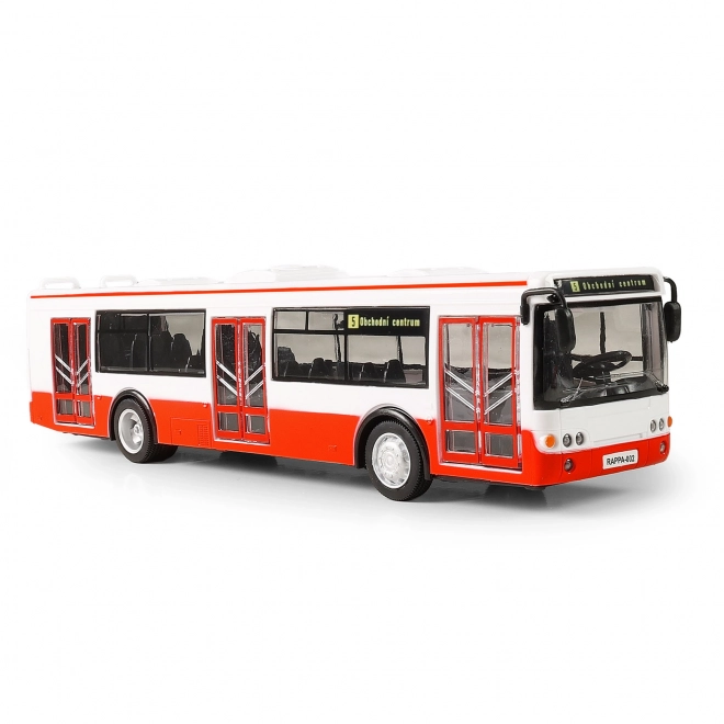 Autobus koji najavljuje stanice na češkom 28 cm