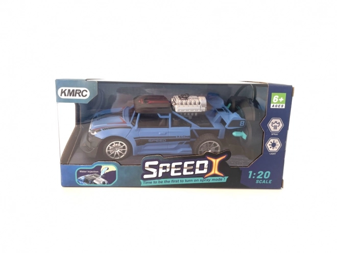 RC auto 1:20 s efektom dima crvene