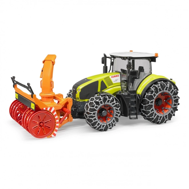 Bruder traktor Class Axion 950 sa snježnim frezama
