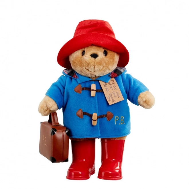 Rainbow plišani Paddington s čizmama i kovčegom
