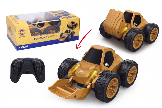 RC buldožer s nagibom na daljinsko upravljanje 20 cm