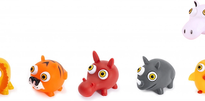 Stiskajuća životinjica 8 cm – antistresna squishy igračka
