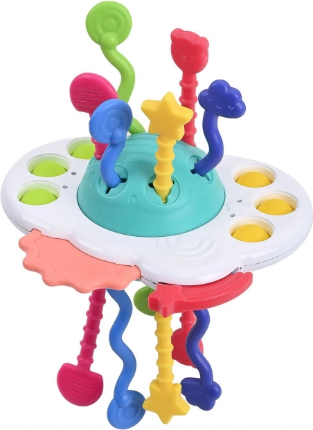 Playgo senzorička rastezljiva igračka s mjehurićima 16 cm