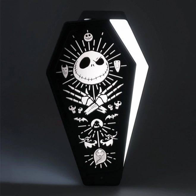 3D svjetlo Nightmare Before Christmas u obliku lijesa